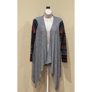 Cherish Asymmetrical Aztec Southwest Cardigan Wrap